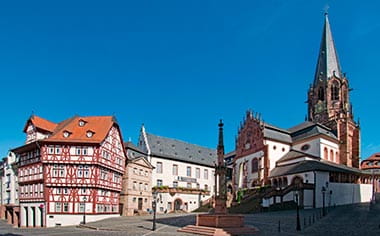 Old town of Aschaffenburg